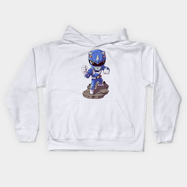 Blue rangers Kids Hoodie by THE H3 PODCAST OFFICIAL